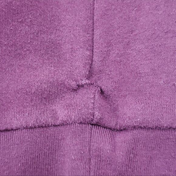 Pink Victoria's Secret 1/4 Zip Neck Athletic Pullover Sweatshirt Logo Sweater S - Picture 8 of 9